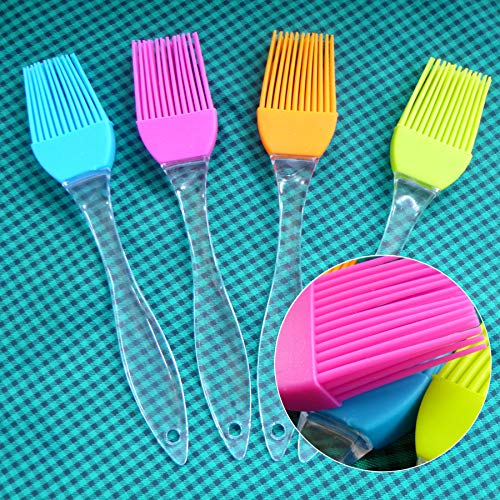 4 Pcs Silicone Basting Brush and Pastry Brushe