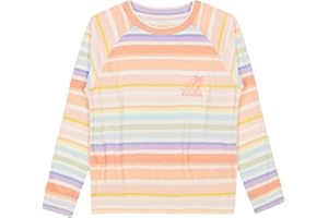 Billabong girls Long Sleeve Pullover Crewneck Sweatshirt, Soft French Terry Fleece, Relaxed Oversized Fit