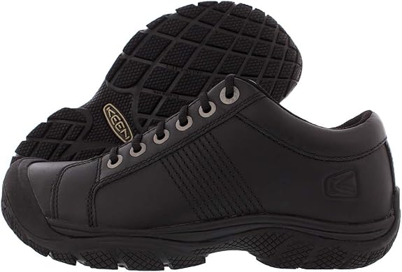keen utility men's ptc slip on work shoe