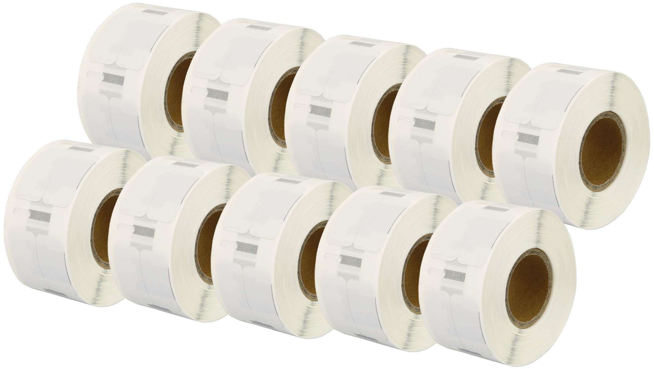 10 Compatible Rolls 11353 S0722530 12mm x 24mm Labels for LabelWriter 4XL 450 400 330 320 310 Twin Turbo Duo Seiko SLP 450 430 420 400 240 220 200 120 100 Pro Plus (1000 Labels per Roll)