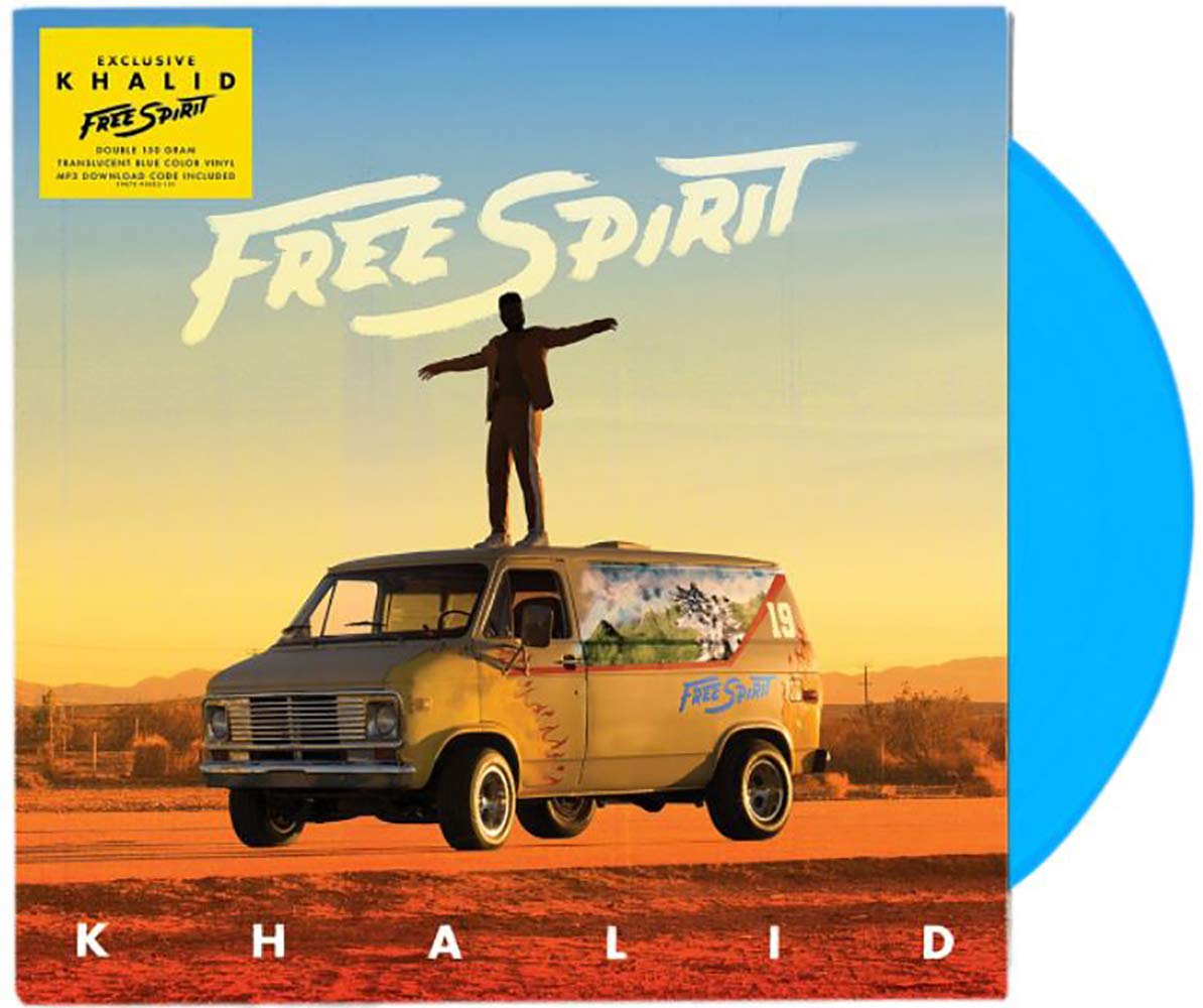 Khalid Free Spirit Exclusive Limited Edition Tranlucent Blue 2xlp Vinyl Condition Vg Nm Amazon Com Music