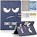 iPad Mini Case, Mini 2/3 Case, Dteck Ultra Thin Cartoon Cute Design Flip Stand Leather Magnetic Case Auto Wake/Sleep Function Smart Cover for Apple iPad Mini 3/2/1 (Don't Touch)