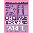 Analyze, Organize, Write