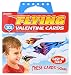 Kangaroo's Flying Paper Airplanes; (32-Count) Valentine's Day Cards For Kids primary