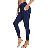 ATTRACO Womens Swim Pants with Pockets Long Swim Leggings High Waisted Swimming Pants
