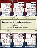 Pan-American Redwork Patterns ; the full set: all the patterns from the six booklets in one larger v by Luann Pfost