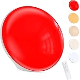 670nm Red Light Therapy Sleep Device & 10,000 Lux Sun Lamp – Dual Function Sleep Aid and Sunlight Lamp, Red Night Light Lamp to Support Deep Relaxation and Improve Sleeping for Adult & Kid Bedroom