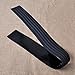 Black New Rubber Rear Guard Bumper Protector Trim Cover