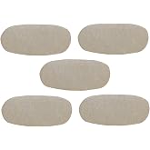 BQLZR Violin Viola Cello Code E String Bridge Parchment ion Pads Pack of 5