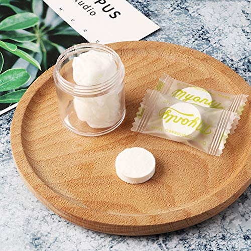 Leoie Compressed Face Mask Disposable Non-woven Mask Natural Skin Care Masks DIY Sheet Masks Silk Mask 60 Capsules - Thumbnail 3