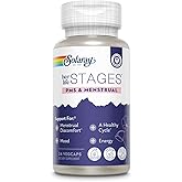 Solaray PMS & Menstrual her life STAGES - PMS Support Supplement for Women with Cramp Bark, Vitex Chasteberry - Made Without Hormones - 60-Day Guarantee - Vegan, Lab Verified - 24 Servings, 24 VegCaps