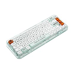 MelGeek Mojo68 Plastic Transparent Mechanical