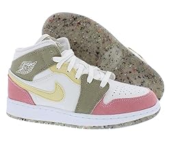 Jordan Youth 1 Mid DJ0338 100 Pastel Vivid Green