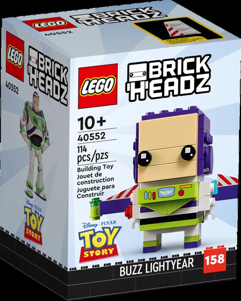 LEGO 40552 Brickheadz Toy Story Buzz Lightyear 158 Pieces Display Piece 10+