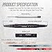 BellFyd Tactical EDC Metal Pen with Glass Breaker - Personal Protection Multitool Pack - New Gifts For Outdoors Travelers Guys - Rugged Survival Pens Black For Men - Multi Tool Set with Ball Point Pen