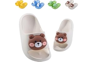 Fiedaz Kids Slides for Girls Boys Toddler Cloud Slides Animal Quick Drying Beach Slides Toddler Pool Shower Flip Flops Slippers