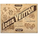 Louis Vuitton Trunk Label - 11x14 Unframed Art Print - Makes a Great Home Decor Under $15