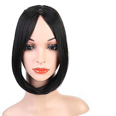 Kabello Remy Human Hair Straight Fringe Hair Extensions Clip In