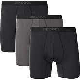 32 Degrees Mens 3 Pack Active Mesh Boxer Brief
