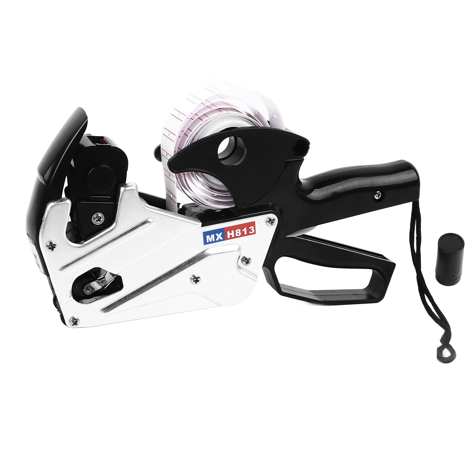 Plyisty Pricing Tag Gun, 8 Digits Retail Pricing Gun, Price Label Maker Gun, Pricing Label Gun Label Maker Pricing for Office Retail Shop Grocery Store Organization Marking