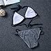 Gemijack Womens Push Up Triangle Bikini Set Sexy Halter Two Piece Swimsuit Bathing Suits
