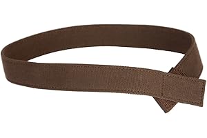 Myself Belts - Solid Canvas Print Easy Velcro Belt For Toddlers/Kids