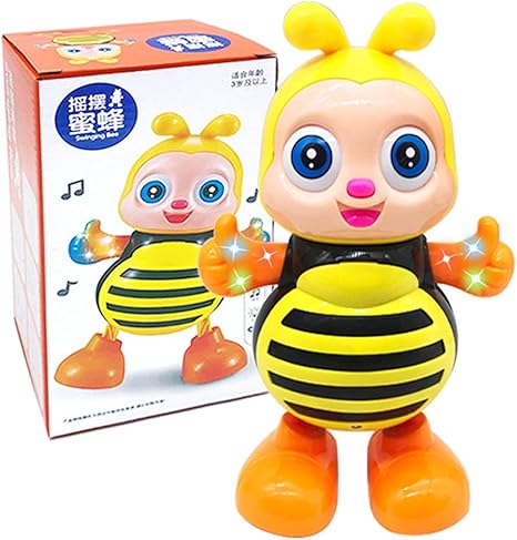 Amazon Co Jp Olamasa 電気ミュージカルダンスビーb漫画の蜂 ロボットおもちゃ Led点滅ライトスマートインタラクティブギフト 1 2 3歳の幼児のための赤ちゃんミュージカルおもちゃ ホーム キッチン Amazon Co Jp Olamasa 電気ミュージカルダンスビーb漫画の蜂 ロボットおもちゃ Led点滅ライトスマートインタラクティブギフト 1 2 3歳の幼児のための赤ちゃんミュージカルおもちゃ ホーム キッチン