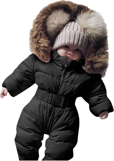 infant black coat