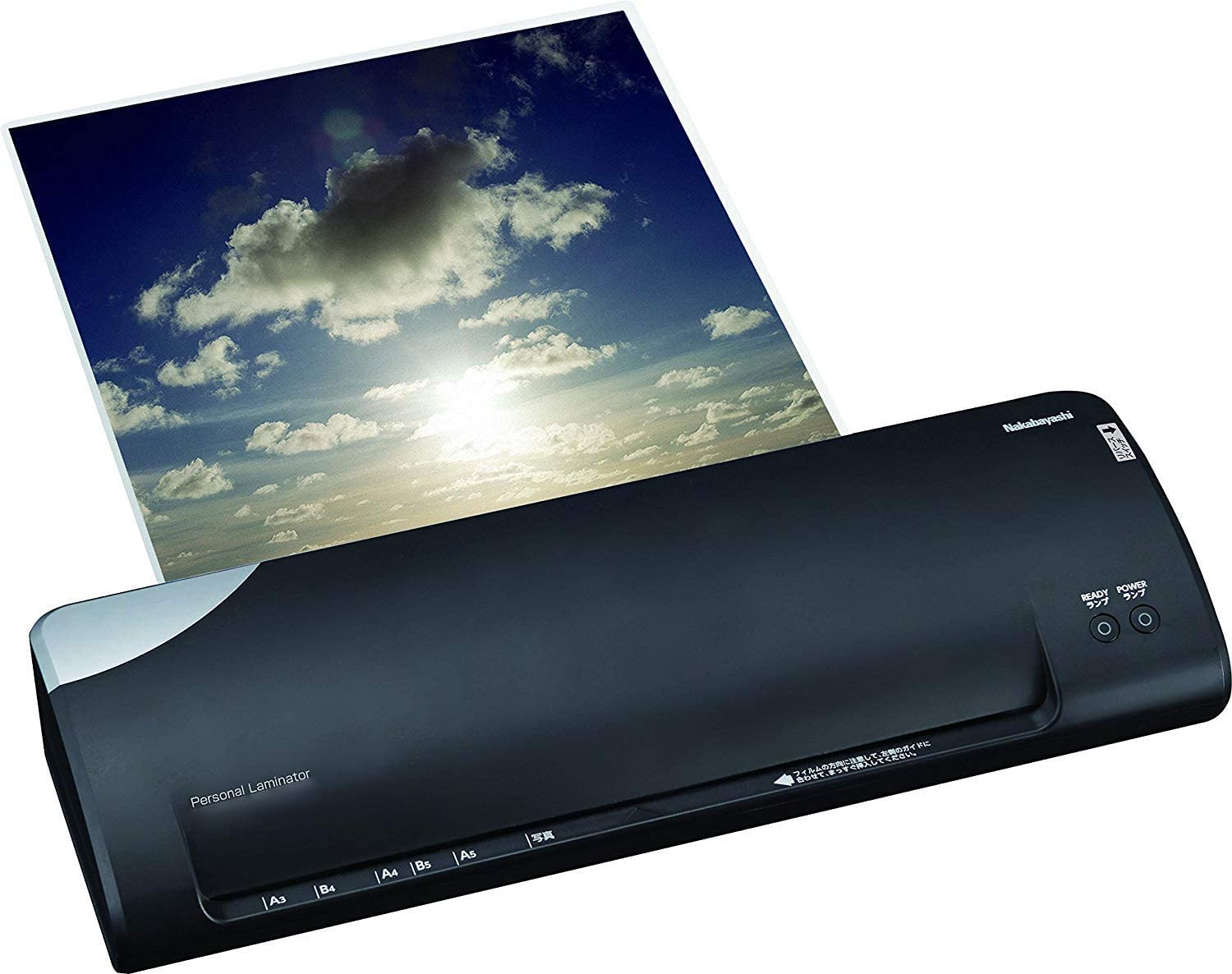 ナカバヤシ ハイスペック ラミネーター 4本ローラー A3 ブラック Z2761商品画像