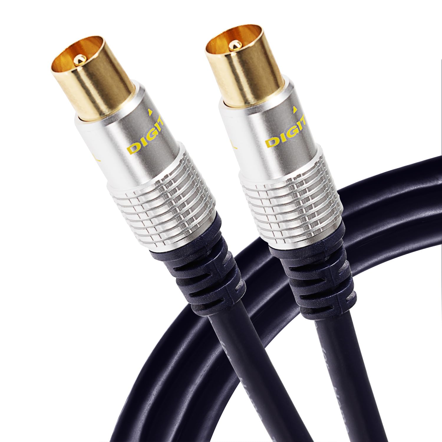 Maplin TV Aerial Cable 5M Coaxial Cable RF Male to RF Male