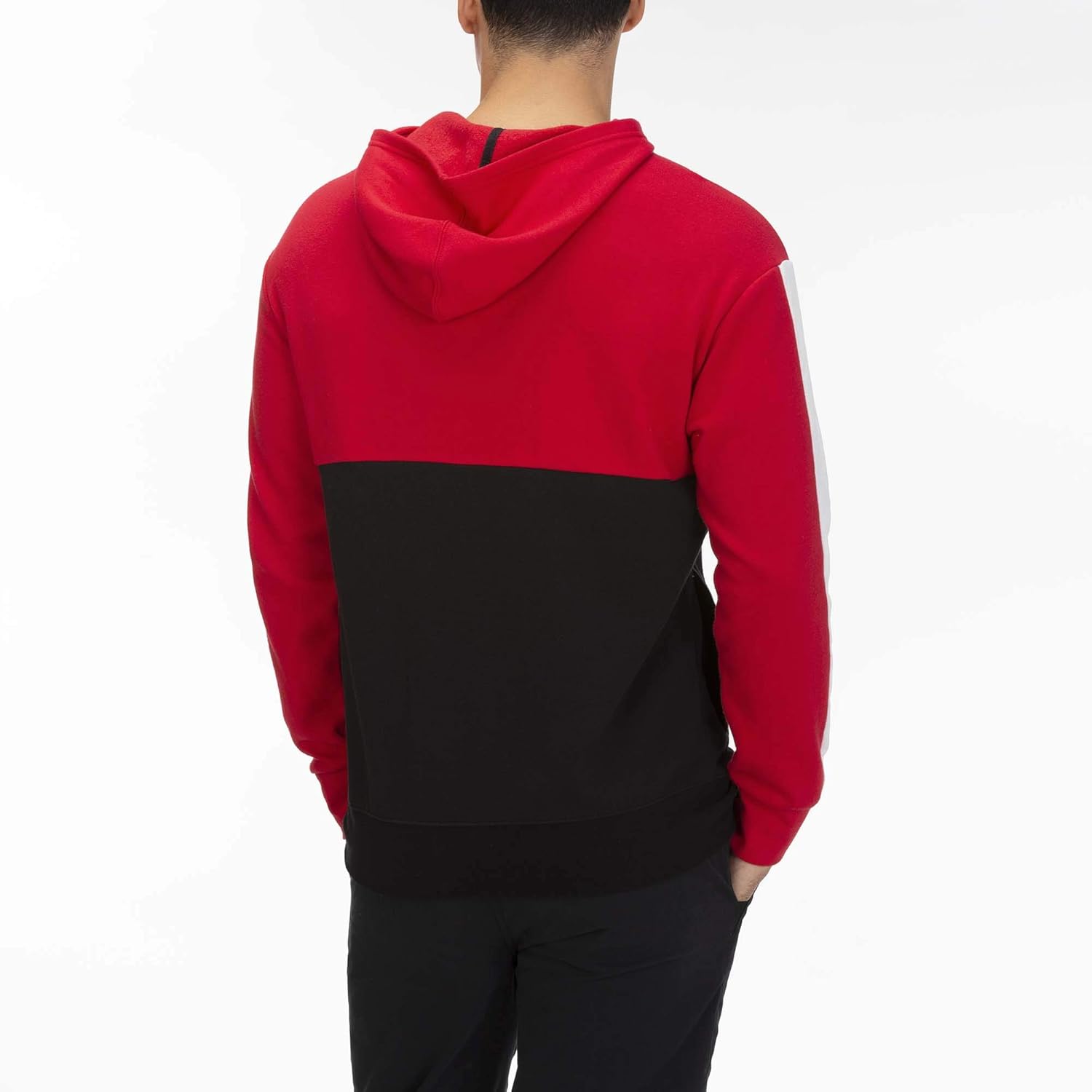 Hurley Men's Blocked Fleece Pullover Hoodie: Clothing