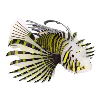 Amazon Com Toogoo R Aquarium Decorations Plastic Fluorescence