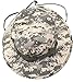 Army Universe ACU Digital Camouflage Military Wide Brim Jungle Bucket Fishing Camping Boonie Hat with Chin Strap (Large - 7.5
