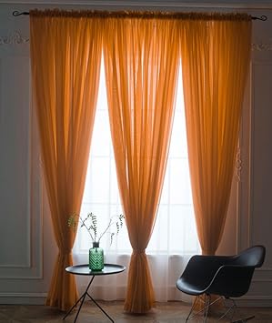 Thin Net Curtain Blackout Curtains Princess Wind Easy To Wash Stop