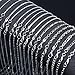 YUEAON 20 Pack Different Silver Plated Necklace Chain with Lobster Clasps for Jewelry Making Supplies-Bulk Lots