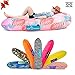 Chillbo Don POOLIO Pool Floats for Adults - Cool Patterns, Inflatable Sofa & Kids Hammock - Best Camping Gear for River Floats Hammock Chair & Raft for Beach (Pink Leaf)