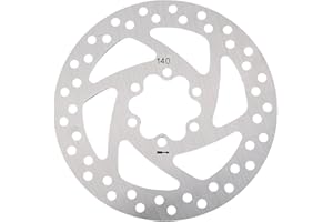 140mm 6-Hole Brake Disc for Kugoo for G2 MAX Electric Scooter, Compatible with Brake System, Metal Front Rear Replacement Par