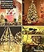 Tronixtar Flexible Copper Wire 200 LED String Lights with Remote, 11 Brightness Modes and Timer, 66-Feet, White Warm