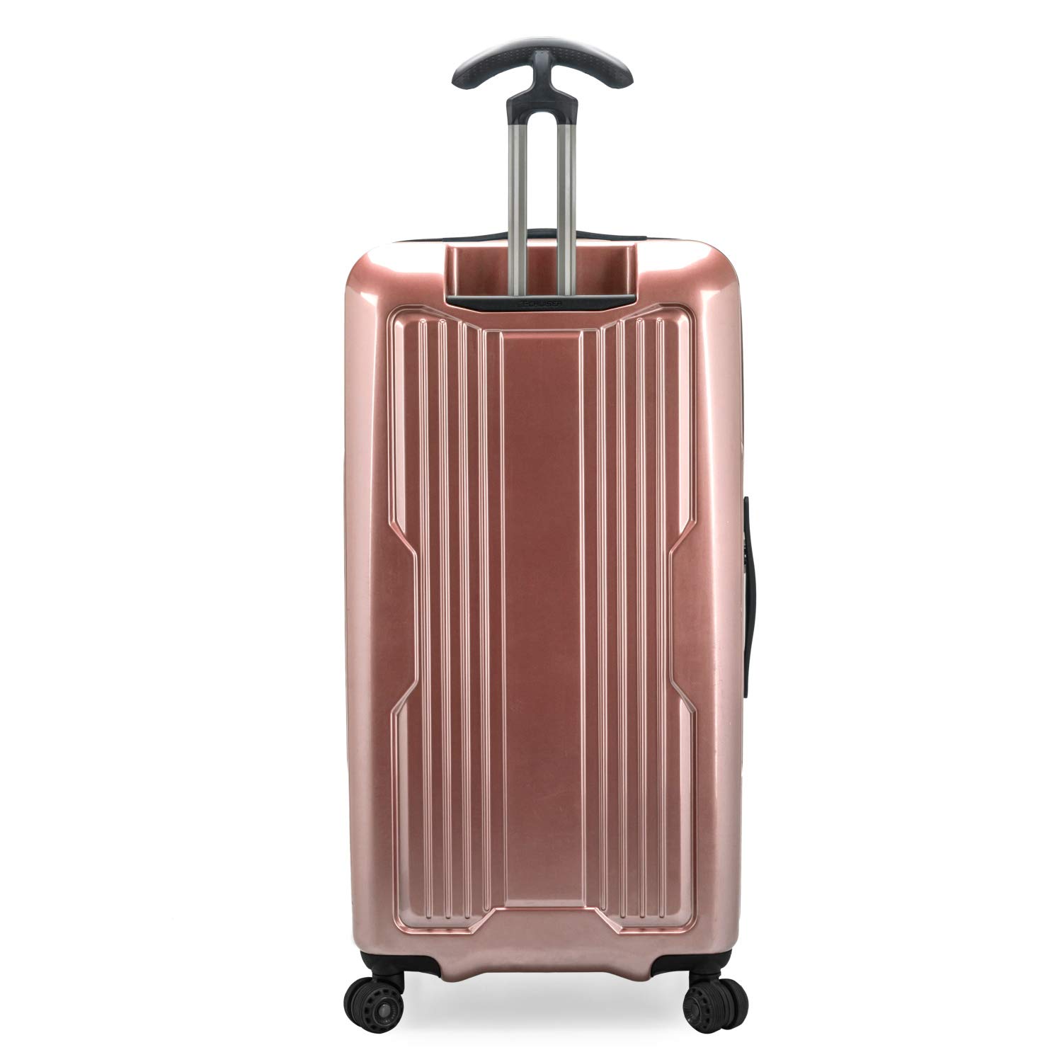 Traveler's Choice Ultimax Polycarbonate Hardside Trunk Luggage, TSA Lock, Expandable, Rose Pink, 30