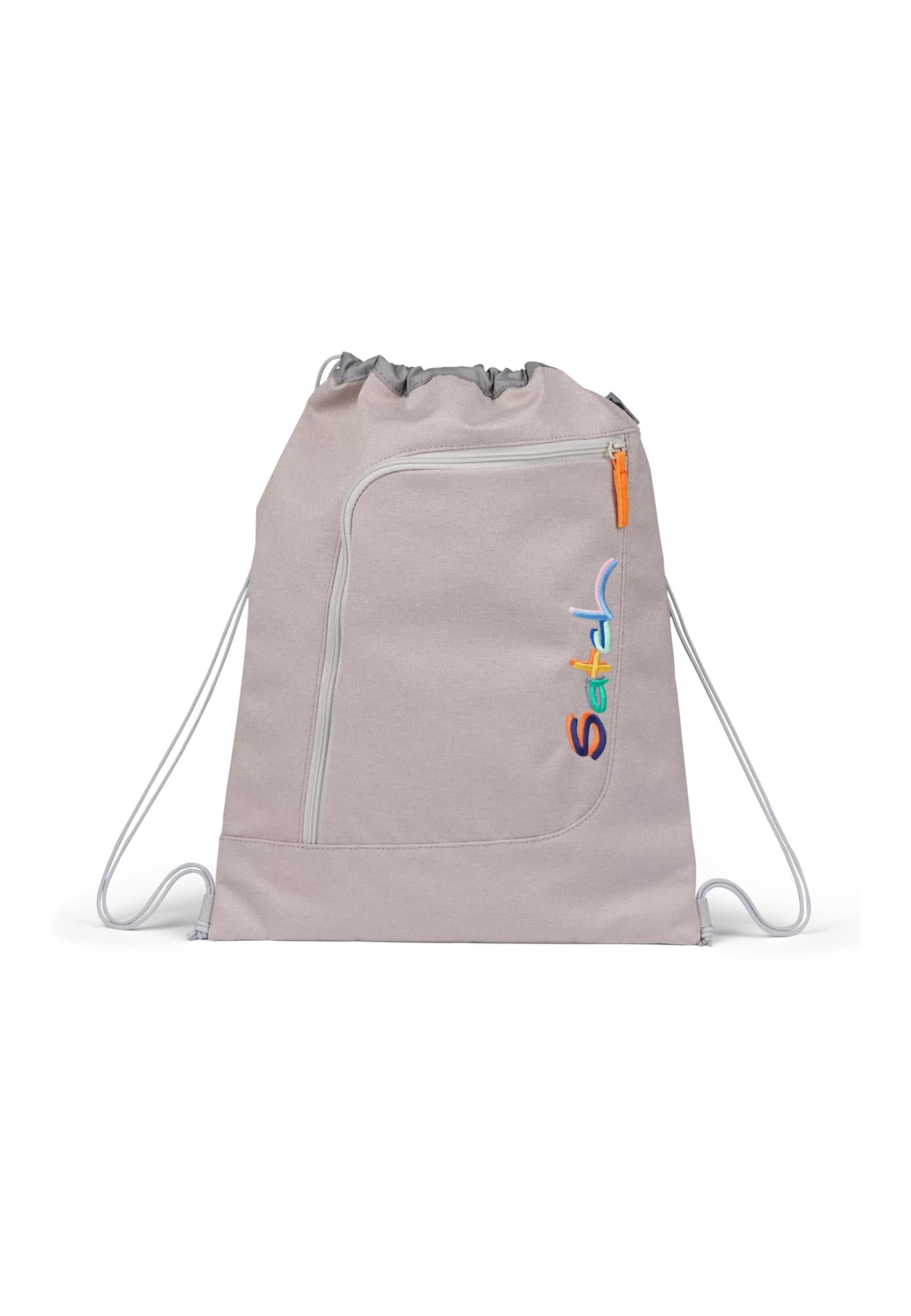 satch Sports bag 12 L, can be fixed to the backpack, zip compartment, Colourful Mind - Beige, One Size