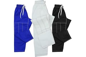 ROAR-INT Roar Kids Brazilian Jiu Jitus Gi Pants BJJ Kimono Pants MMA Grappling BJJ Gi Pant Martial Arts and Kick Boxing