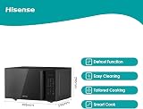 Hisense 900W Microwave with Grill 29L Black H29MOBS9HGUK view 3