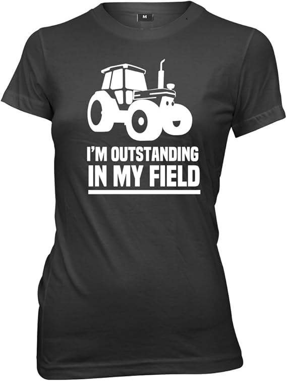 Daytripper Clothing I'm Outstanding in My Field Womens Ladies Funny