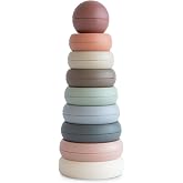 mushie Stacking Rings Toy | Made in Denmark