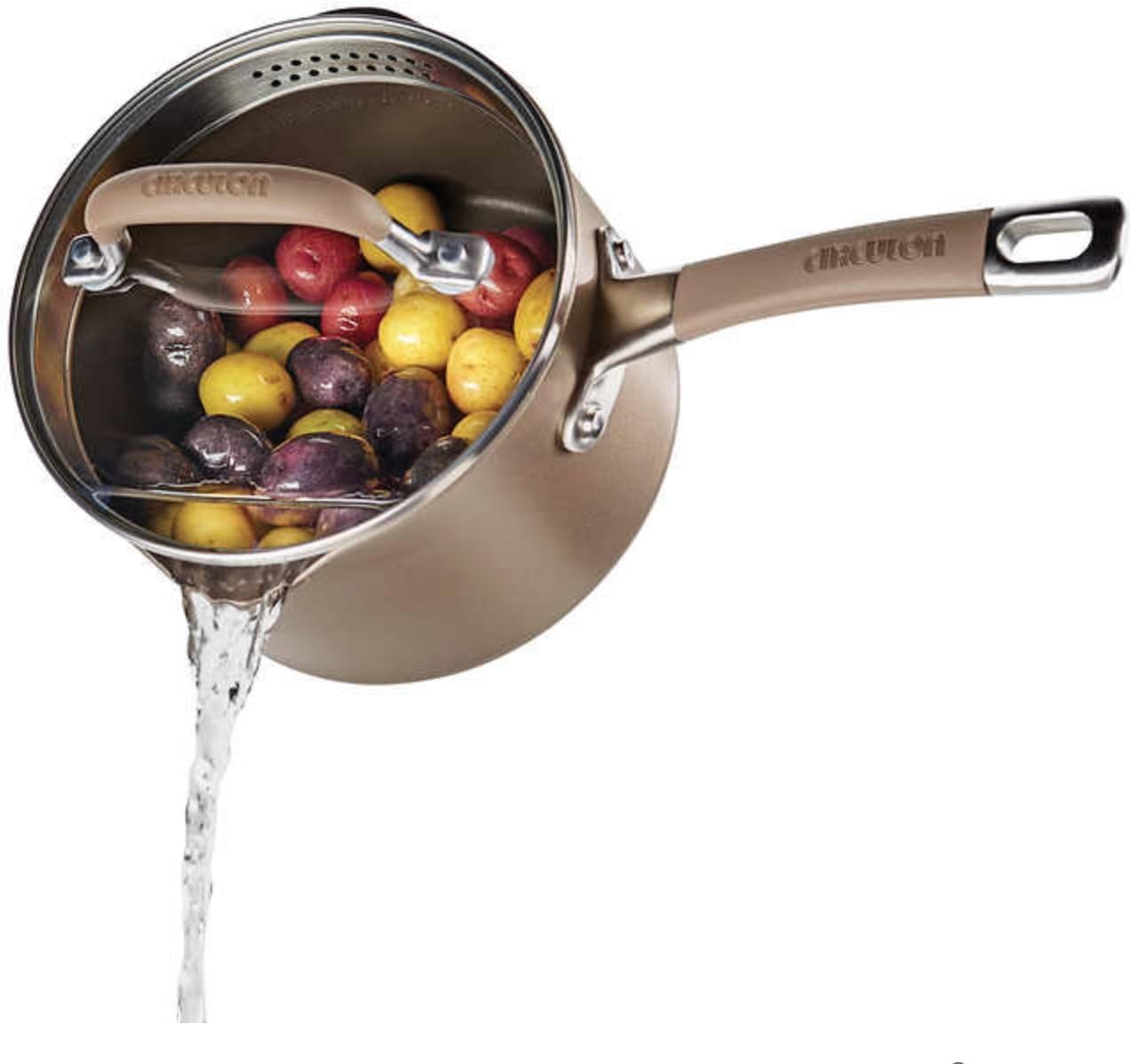 Circulon Premier Professional 13-piece Hard-anodized Cookware Set Stainless Steel Base