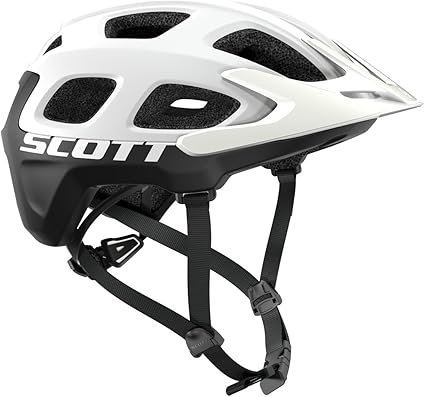 white mountain bike helmet
