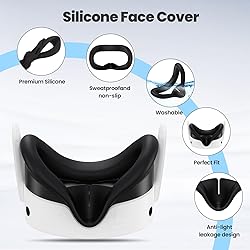 Silicone Cover Set Compatible with Meta/Oculus