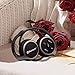 Bluetooth Headphones, Wireless Headset, Stereo Over Ear Wireless Headphones for Sports, V4.1 Neckband Bluetooth Earbuds 3 in 1(Bluetooth, FM Radio, TF Card Playing 32 GB) (Black)