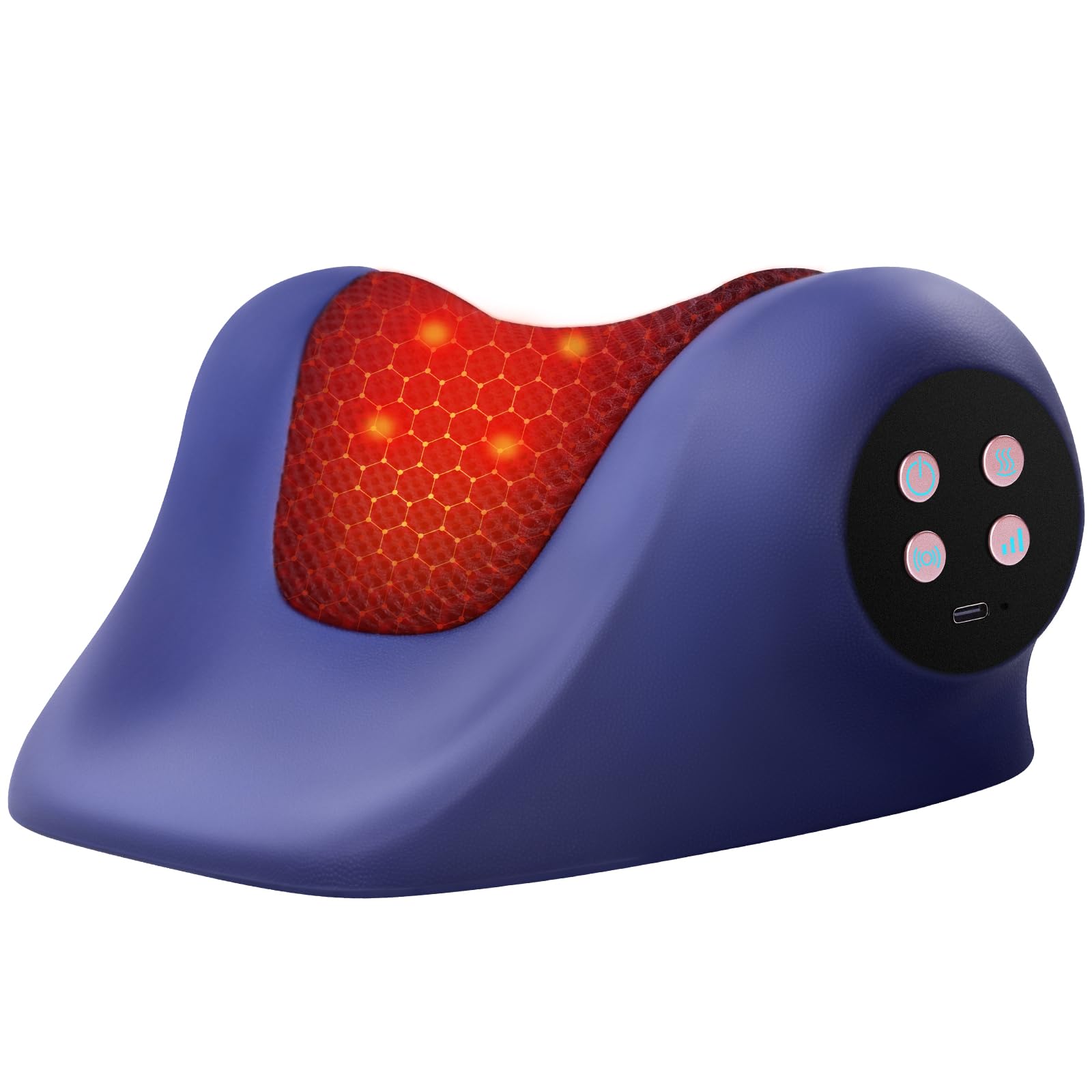 Photo 1 of Neck Stretcher Cervical Traction Device,3 Adjustable Modes Neck Traction Device Portable Heated Wireless Neck and Shoulder Relaxer Corrector Pillow for TMJ Pain Relief and Cervical Spine Alignment