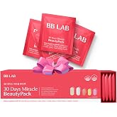 BB LAB 30 Days Miracle Beauty All-in-one Pack, Low Molecular Collagen, Elastin, Glutathione, Ceramide, Hyaluronic Acid, Multivitamins &amp; Minerals, Calcium, Magnesium, Vitamin D